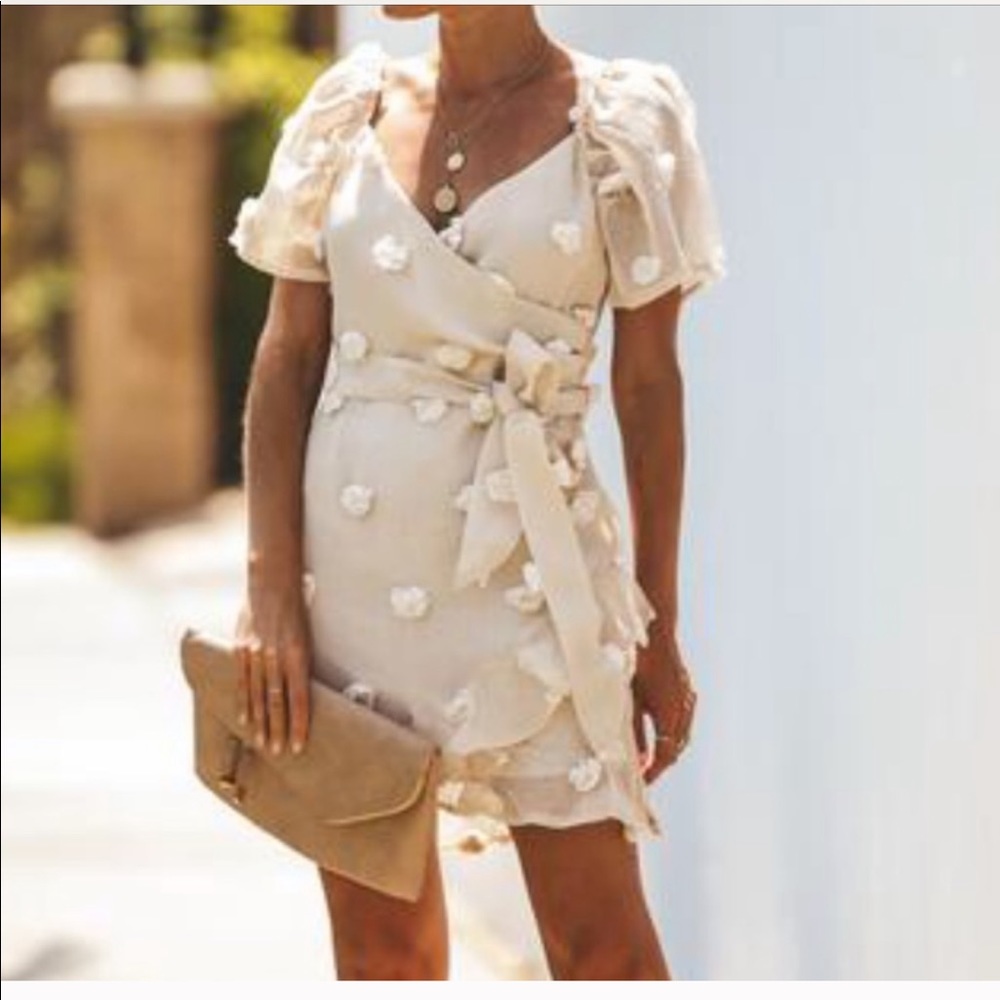 Vici collection Pom Pom dress